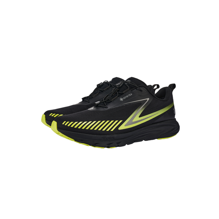DESCENTE Enerzite Low top Z Foam Cushioning Foam Casual Running Shoes Men’s Black Yellow