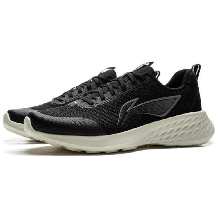 Li Ning Fabric Low top Casual Running Shoes Men’s Black