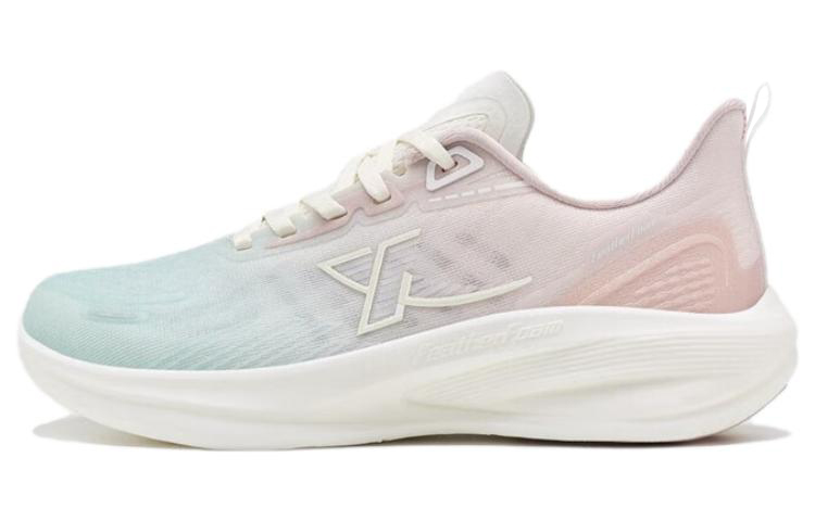 XTEP Light Wing Comfortable Slip Resistant Cushioning Abrasion Resistant Low top Running Shoes Women’s Green Pink