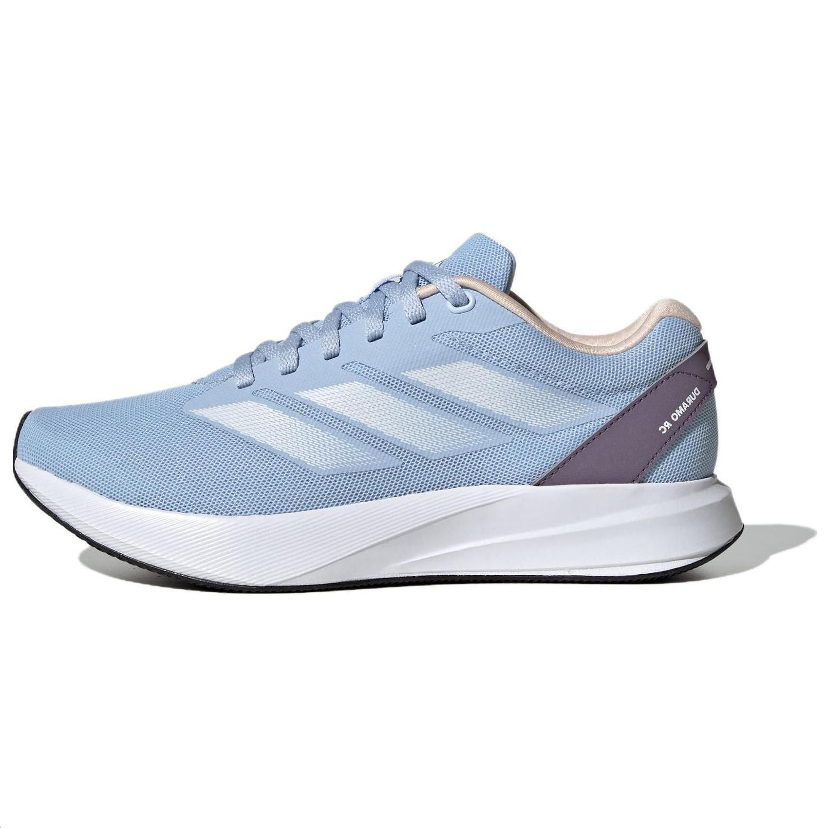 Adidas Duramo RC SHOES удобные спортивные кроссовки из сетчатой ​​ткани с низким верхом для тренировок и спринтерских гонок женский синий белый