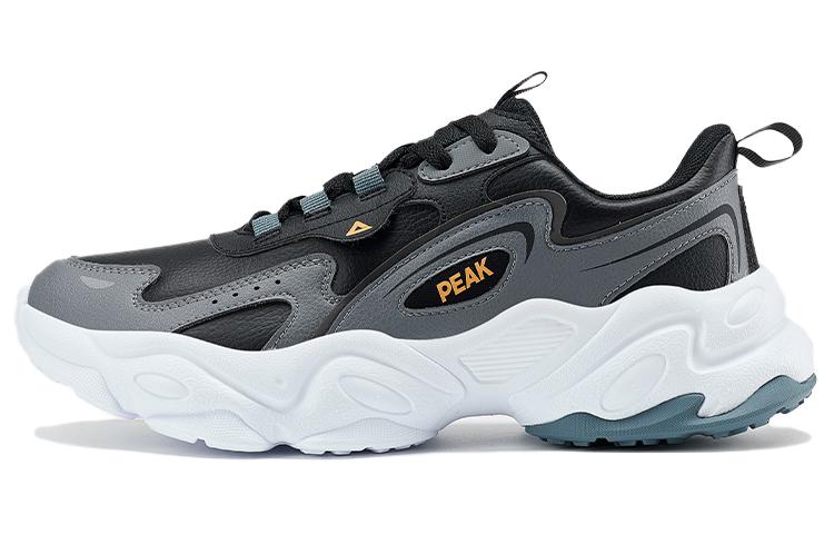 PEAK Cushioning Slip Resistant Cushioning Slip Resistant Low top Running Shoes Men’s Paloma Gray/Black