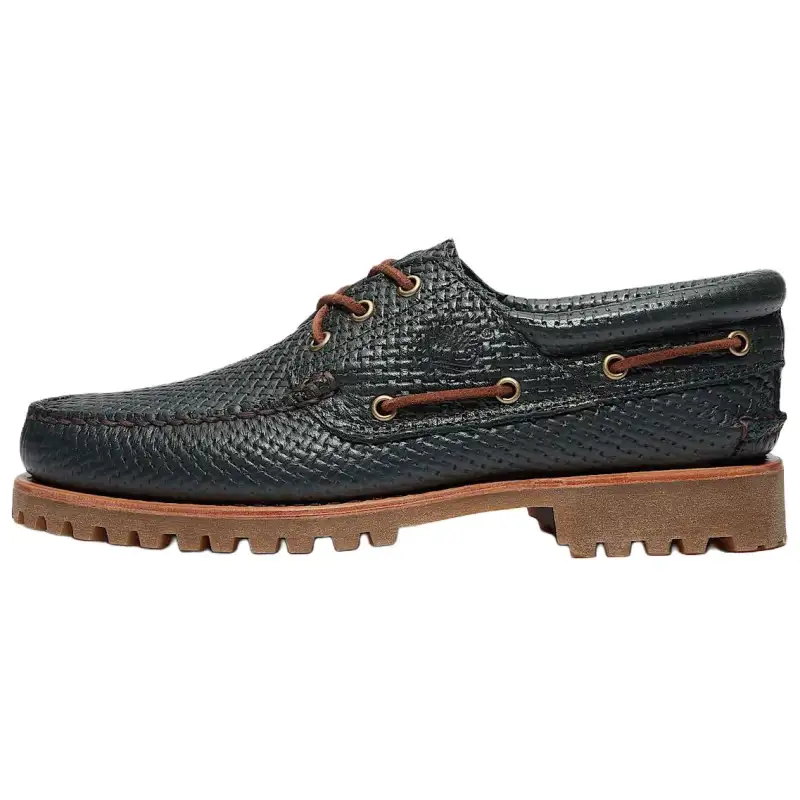 Timberland AUTHENTICS Collection Boat Shoes Men's Dark Green