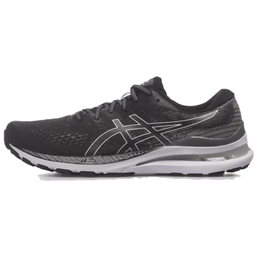 ASICS Gel Kayano 28 Comfortable Low top Marathon Long Distance Running Shoes Men's Black White