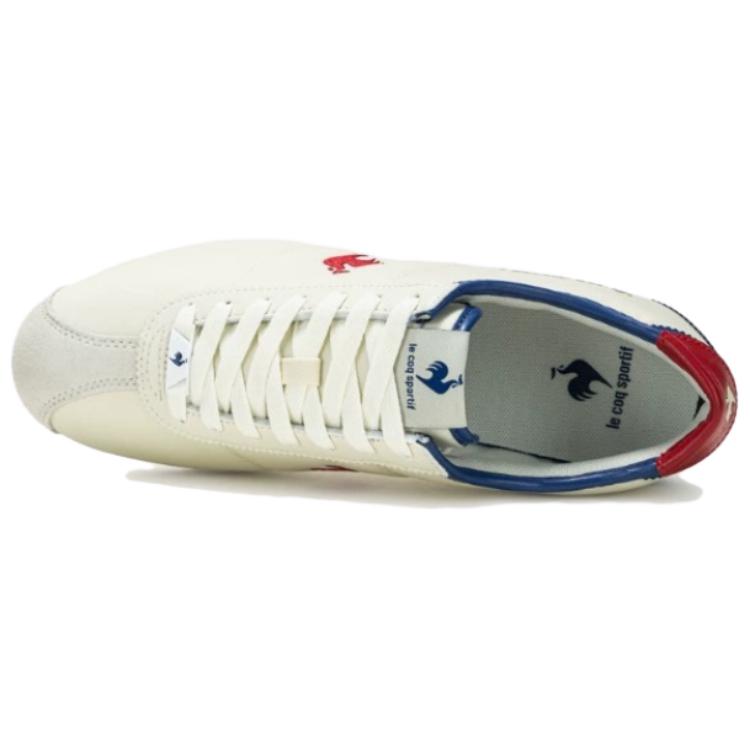 Le Coq Sportif Slip Resistant Slip Resistant Low top Running Shoes Unisex Beige Blue Red