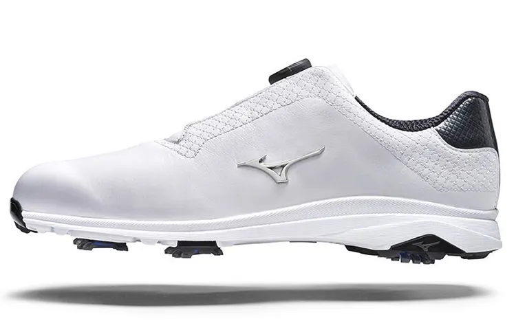 Mizuno Pro Golf Shoes Men's Low Top White