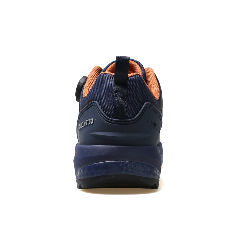 HUMTTO Outdoor Shoes Men’s Low Top Black/Dark Gray/Dark Blue/Dark Purple