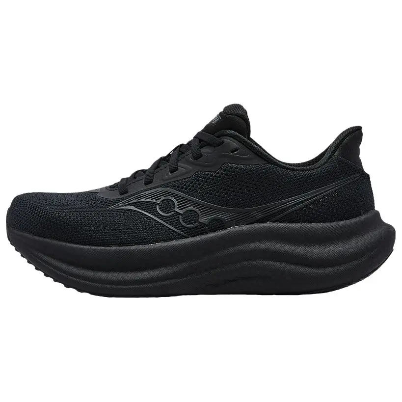 Saucony Triumph Victory 23 Q Rebound Casual Training Running Shoes Men's Black