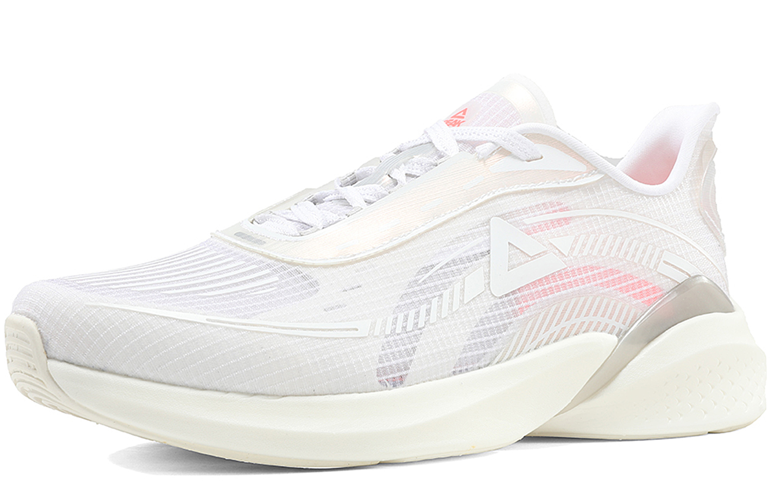 PEAK Flick 002 Sports Cushioning Slip Resistant Abrasion Resistant Low top Running Shoes Women’s Ecru