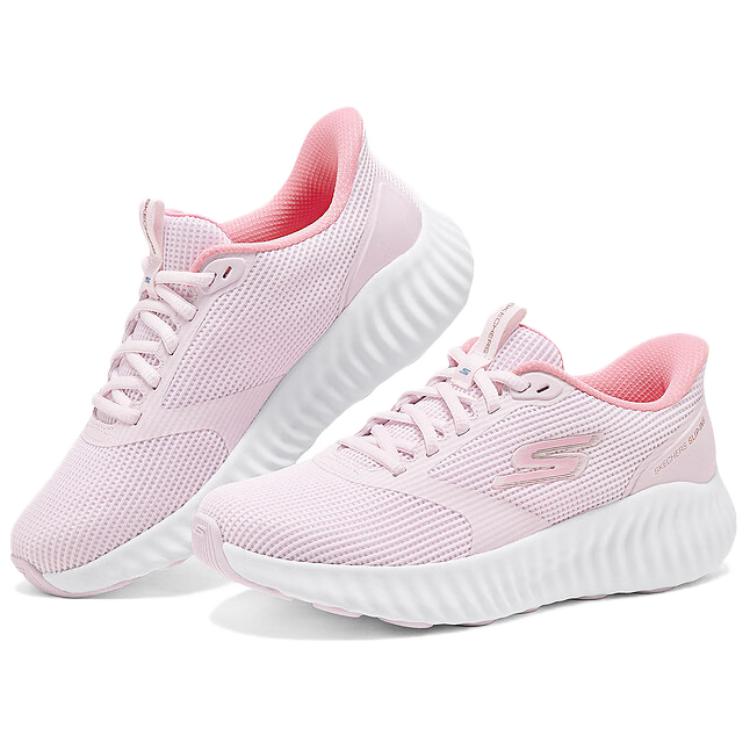 Skechers Women’s GO Abrasion Resistant Breathable Low top Casual City Commuting Running Shoes Women’s Light Pink