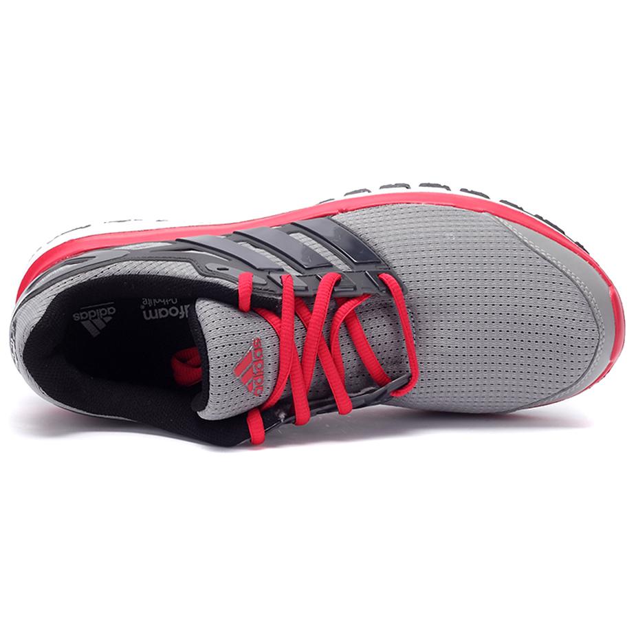 Adidas Energy Cloud Slip Resistant Abrasion Resistant Low top Running Shoes Men’s Gray Black Red