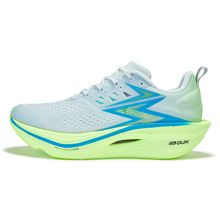 361° Flame 3 ET Low top Training Long Distance Running Sprint Running Shoes Unisex Blue Green Mismatched