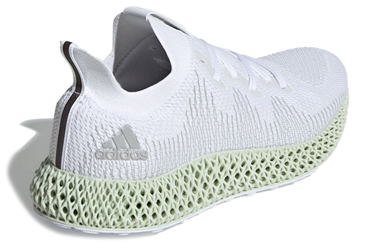 Кроссовки adidas Alphaedge 4D (бело-зеленые) — Белыйзелёный — фото 4