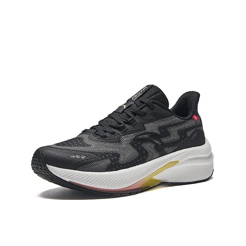 ANTA Rocket 5.0 Running Shoes Women’s Low Top Basic Black/Castle Gray