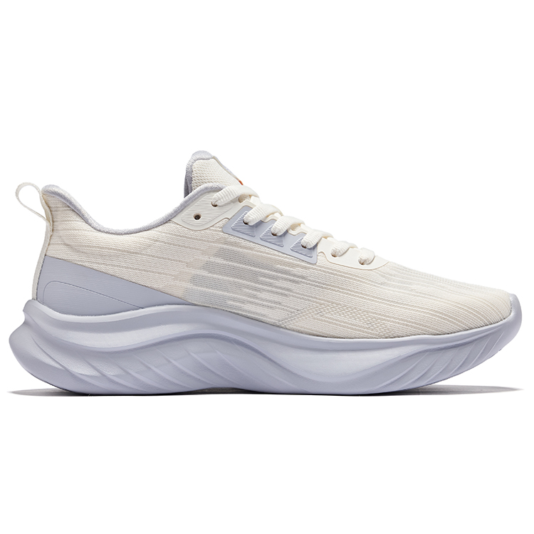 Erke Riding The Wind Lightweight Breathable Low top Running Shoes Women’s Microcrystal White Smoky Purple