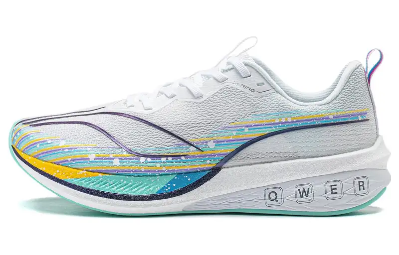 LOL x Li Ning Red Hare 6 Pro Textile, TPU Low top Running Shoes Men's White