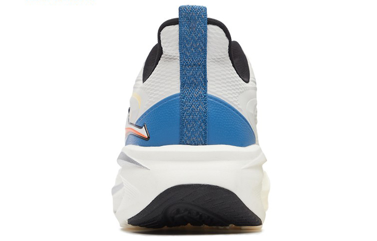 Erke Toss Neutral Force Cushioning Slip Resistant Abrasion Resistant Low top Running Shoes Men's Gray Blue