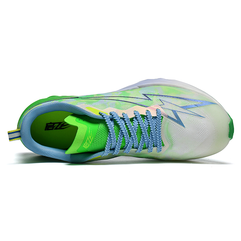 QIFEI Running Shoes Unisex Low Top Green/Aqua