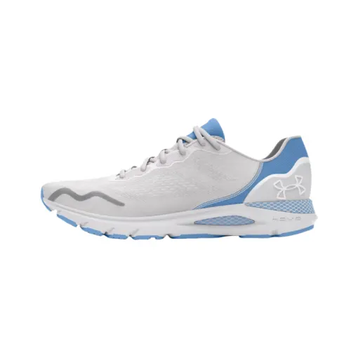 Under Armour Hovr Sonic 6 Comfortable Breathable And Wear resistant Low top Casual Running Shoes Women's Gray Blue