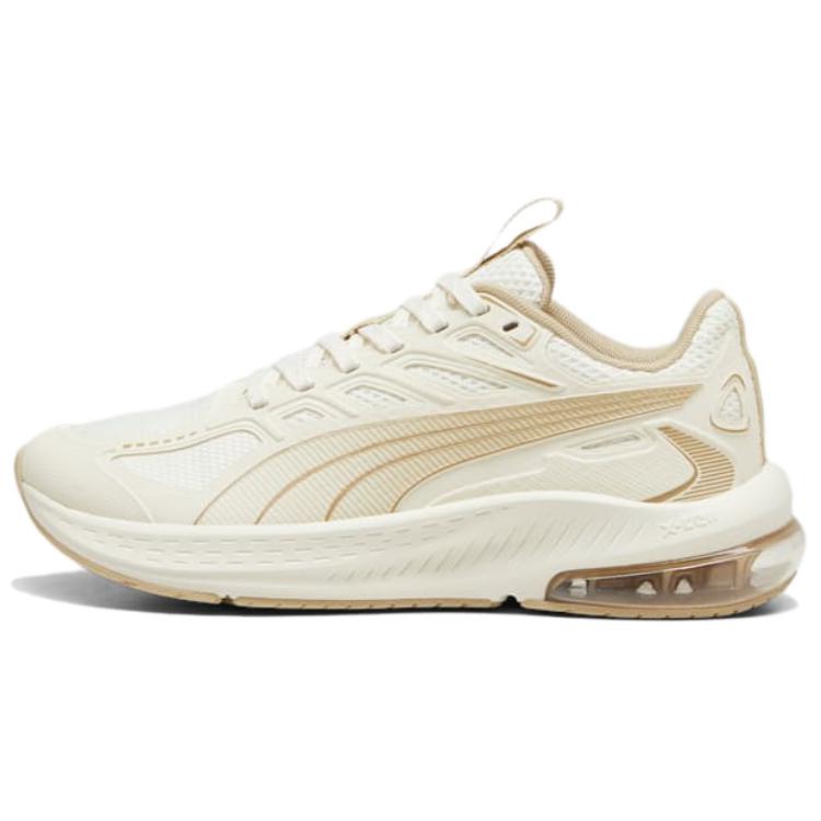 PUMA X Cell Lightspeed Slip Resistant Abrasion Resistant Low top Casual Running Shoes Women's Ivory White