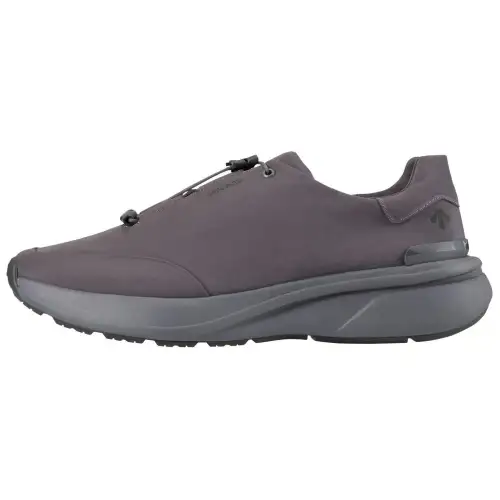 DESCENTE Slip Resistant Abrasion Resistant Slip Resistant Abrasion Resistant Low top Running Shoes Unisex Purple Gray