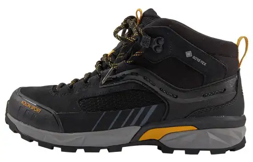 KOLON SPORT Ranger Cushioning Slip Resistant Abrasion Resistant Mid top Outdoor Shoes Unisex Black