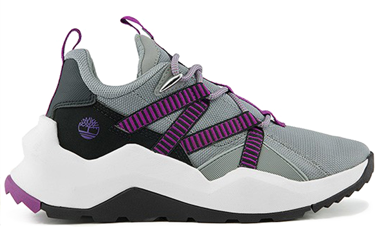 Timberland Casual Lightweight Low top Running Shoes Women’s Gray Purple