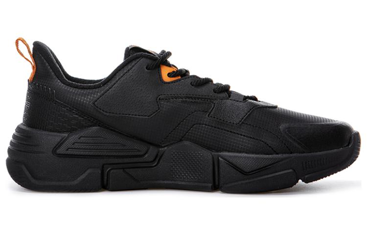 Erke Cushioning Abrasion Resistant Lightweight Low top Running Shoes Men’s Black