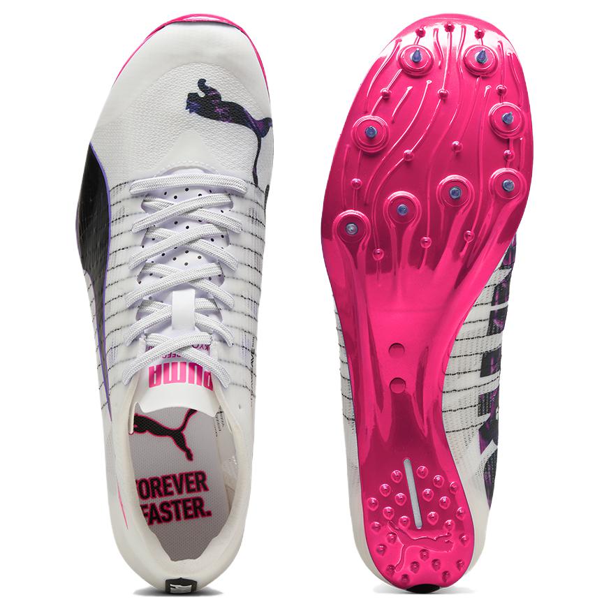 PUMA Nitro 400 Abrasion Resistant Low top Running Shoes Unisex White
