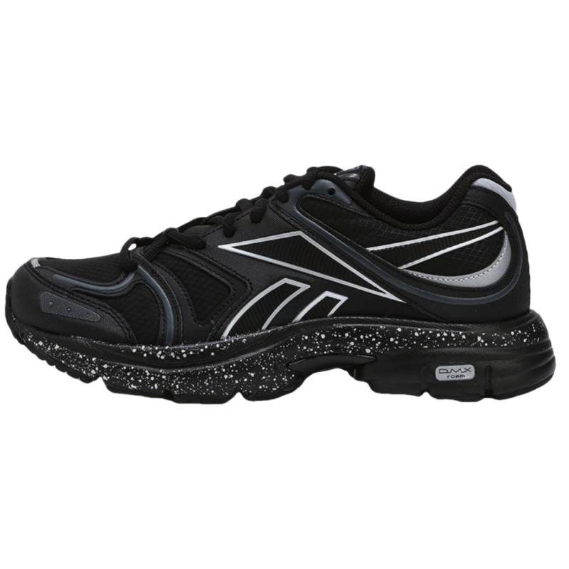 Reebok Premier Road Plus 6 Synthetic Leather Low top Running Shoes Unisex Black