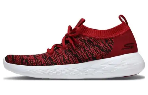 Skechers GO RUN 600 Low top Running Shoes Red Black