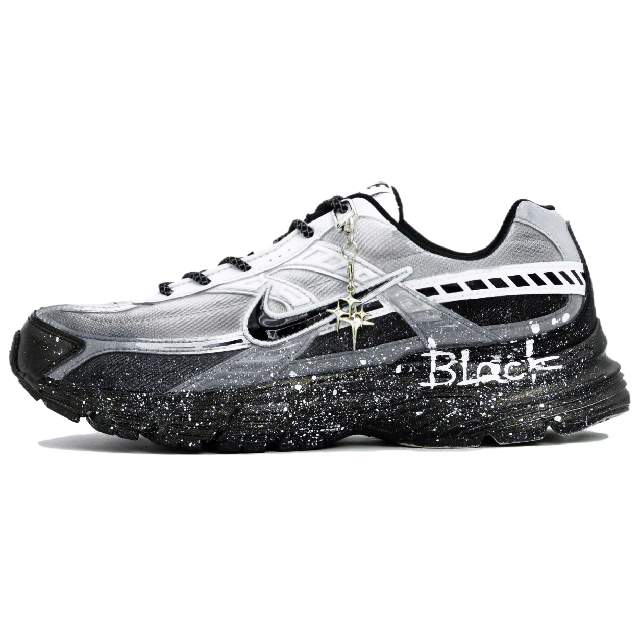 Nike Initiator Fabric Cushioning Support Breathable Low top Rubber Casual City Commuting Running Shoes Men’s