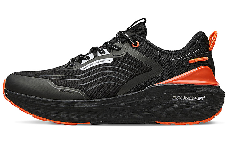 361° Popping Foam Low top Running Shoes Men’s Black Orange ETPU Technology
