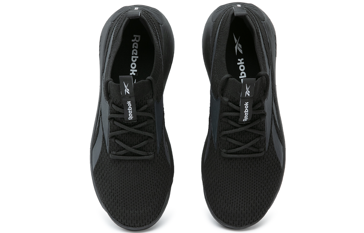 Reebok Dmx Comfort Abrasion Resistant Low top Running Shoes Unisex Black