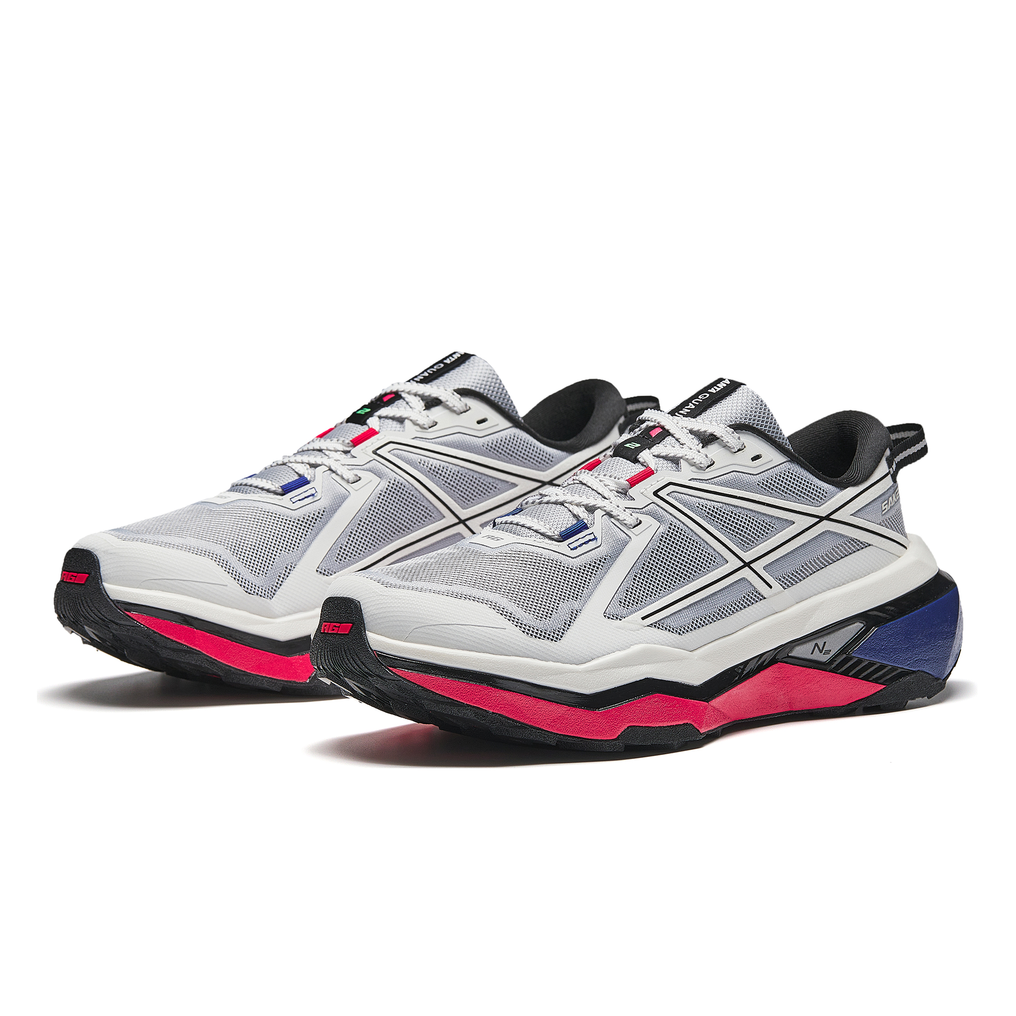 Anta Peregrine Falcon 2 Slip Resistant, Abrasion Resistant, Breathable, Lightweight Low top Casual Running Shoes Men’s