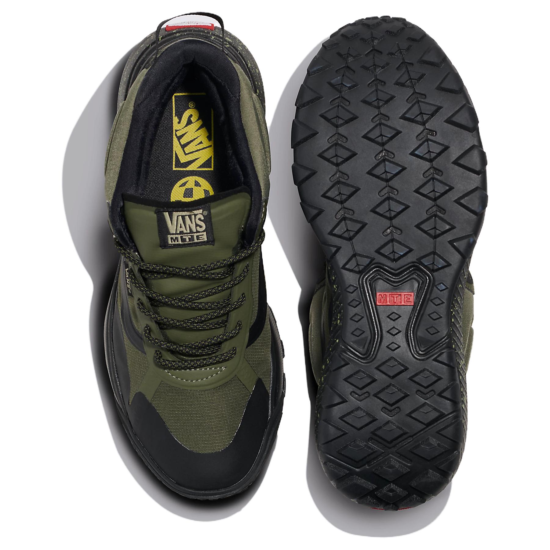 Crosspath Vans Mid Mte ‘Olive Speckled’