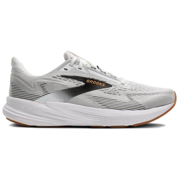 Brooks Revel 8 Cushioning, Wear Resistant Low top Sprint Running Shoes Men’s Gray
