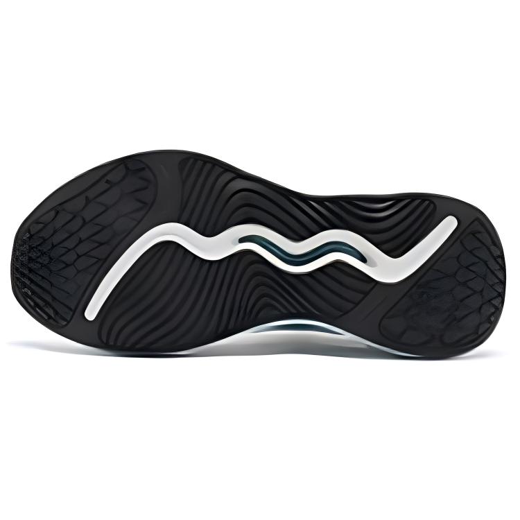 QIAODAN Wear resistant And Lightweight Low top Casual Running Shoes Men’s White Green