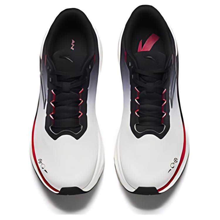 Anta Cushioning Slip Resistant Low top Casual Running Shoes Men’s White Black