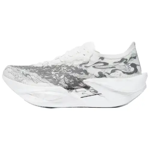 Anta C202 6.0 PRO Low top Nitrogen Technology, Liquid Slip Resistant Rubber Marathon Racing Running Shoes Men's White