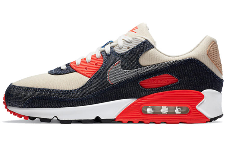 Кроссовки Nike Air Max 90 (сине-красные)