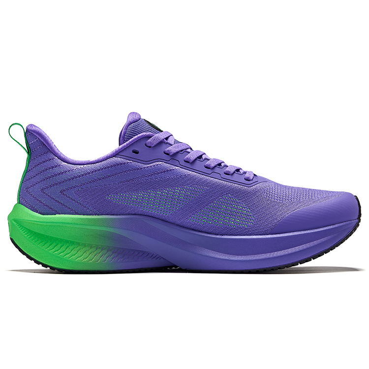 Erke Lightning 4 Running Shoes Men’s Low Top Fluorescent Purple