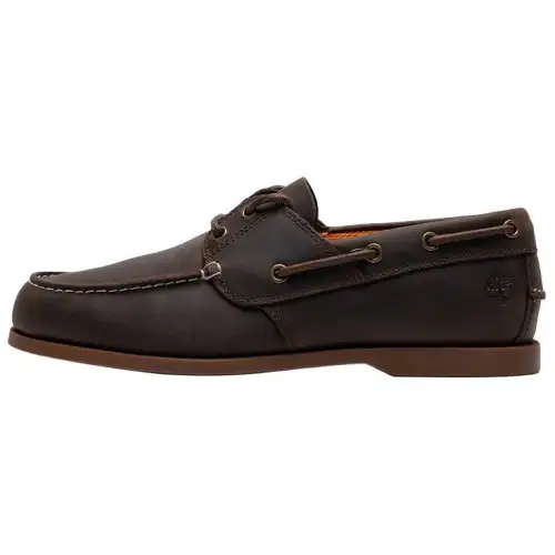 Timberland Cedar Bay Top Grain Cow Leather Loafers Men's Dark Brown