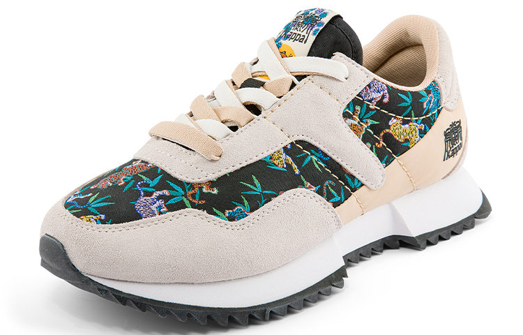 Kappa Abrasion Resistant Coverage Low top Running Shoes Unisex Black