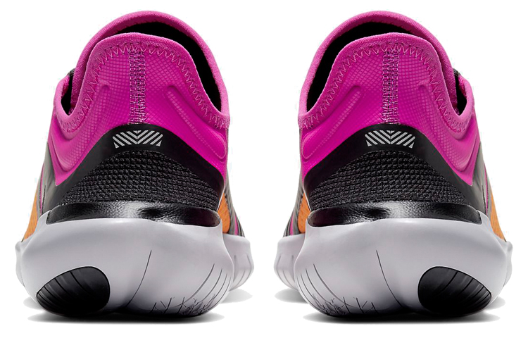 Женские кроссовки Nike Free RN 5.0 Shield (черно-розово-белые) — Чёрный / розовый / белый — фото 5