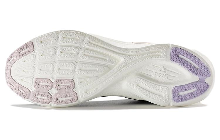 PEAK Cushioning Slip Resistant Abrasion Resistant Low top Running Shoes Women's Black Purple