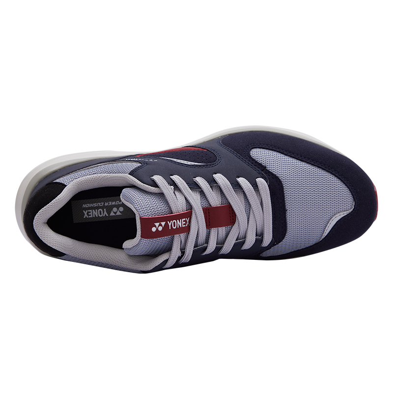 YONEX POWER CUSHION+ Mid top Running Shoes Unisex Navy Blue Red