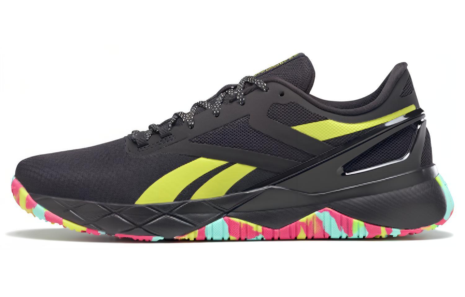 Мужские кроссовки Reebok Nanoflex TR (черные)