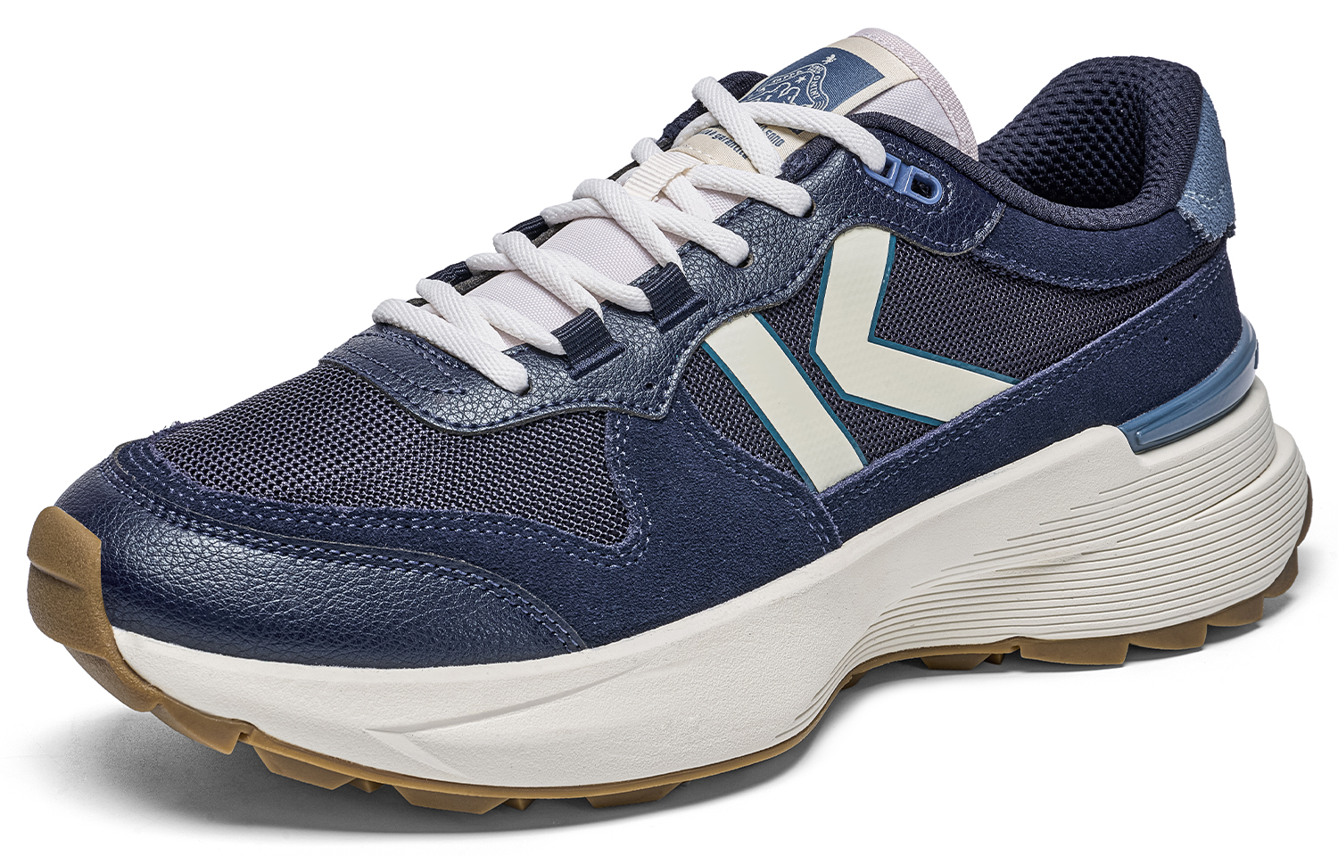 Kappa Slip Resistant Abrasion Resistant Low top Running Shoes Unisex Blue White