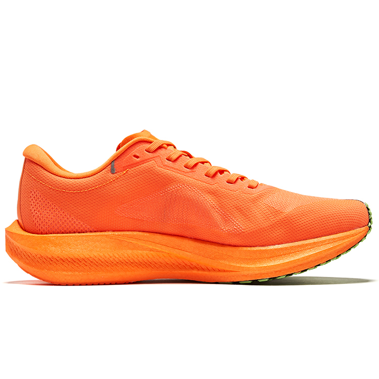 Erke Ji Feng 2.0 PU, Textile Low top Marathon Training Sprint Running Shoes Men’s Persimmon Colorway
