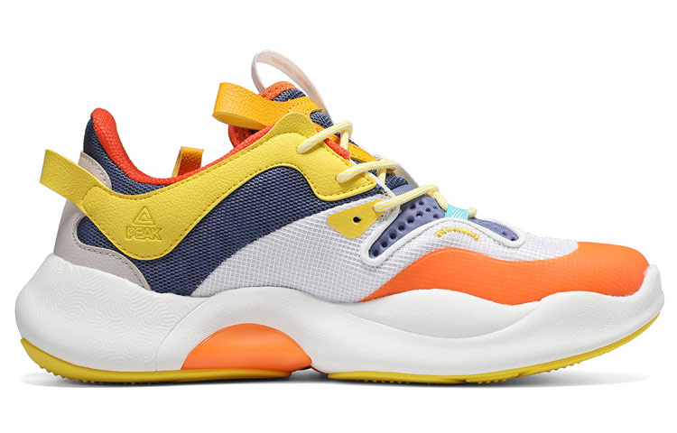 PEAK Yun Ji Fashion Running Shoes Unisex White Orange